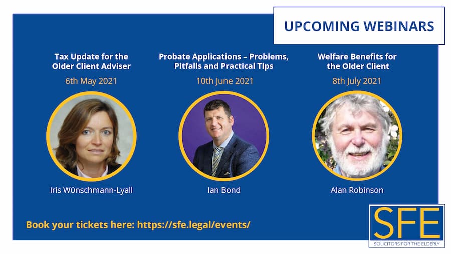  Join SFE for their insightful upcoming webinars