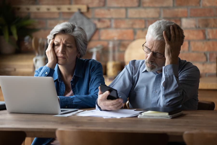 over-50s financially hit