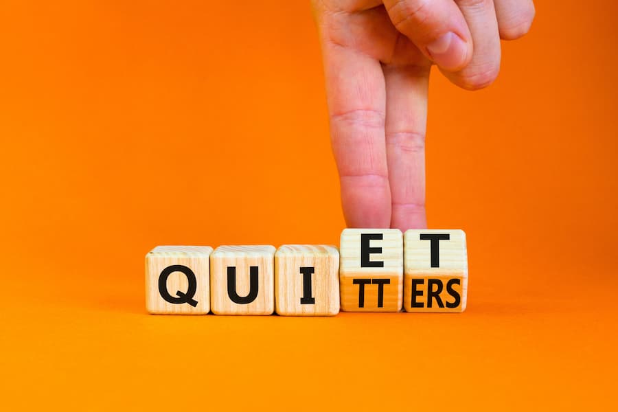 productivity could stagnate due to "quiet quitters"