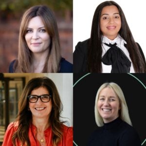 The four co-founders of the female leaders network