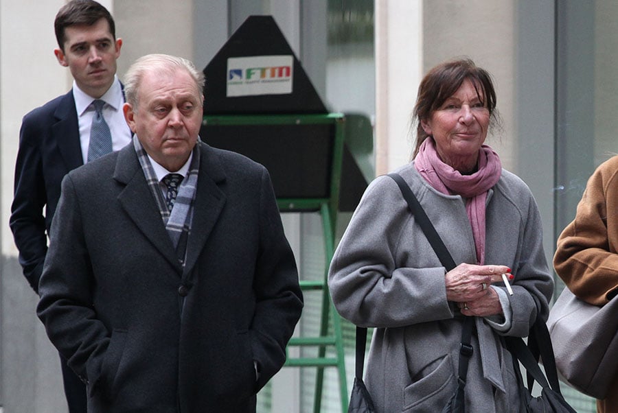 Sandra Thomas and her husband Philip