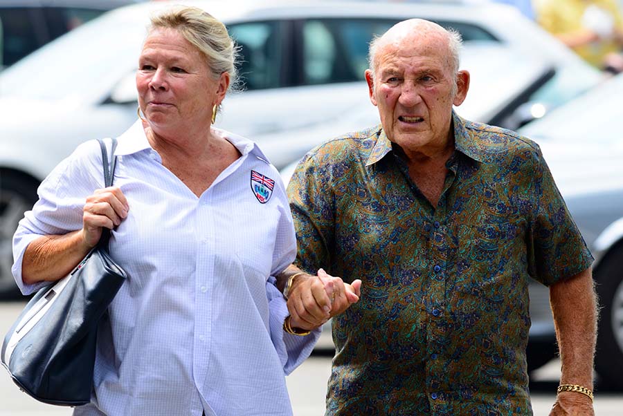 Stirling Moss and Lady Susie Moss