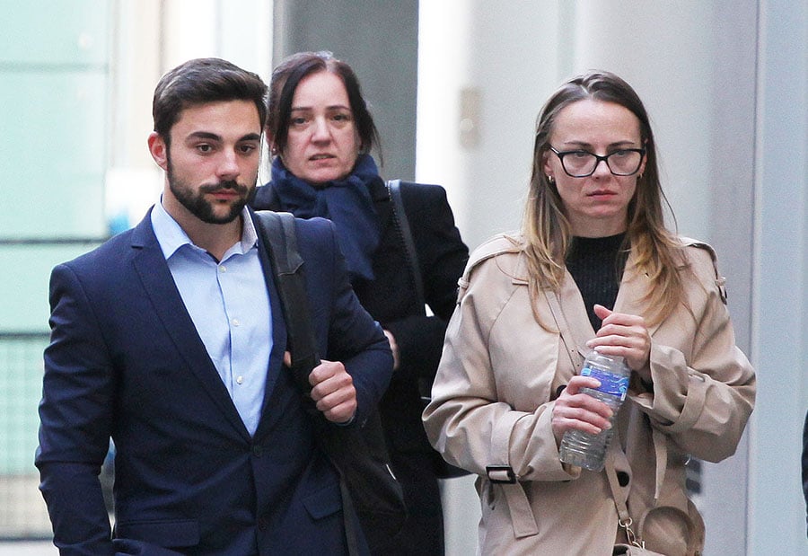 Georgia Opritescu and Antonio Barbus