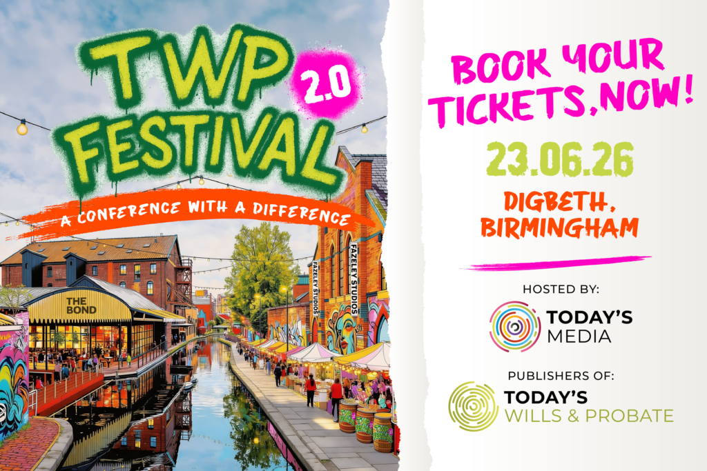 Book tickets for TWP Festival 2026 promotional graphic