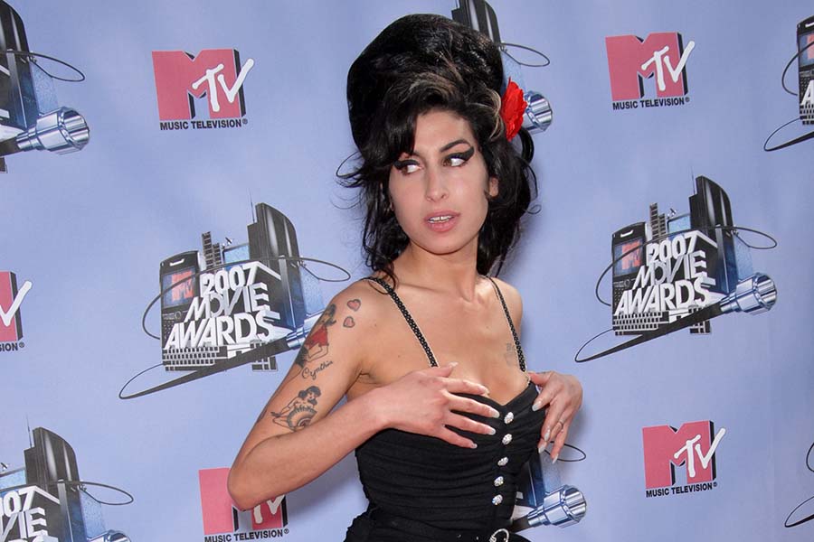 Amy Winehouse pictured in 2007