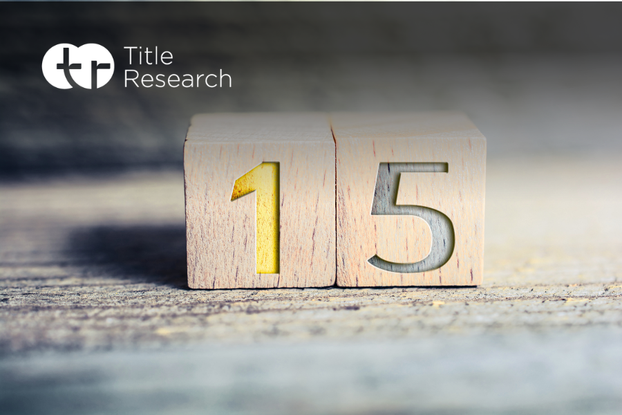 15 things you may not know about Title Research