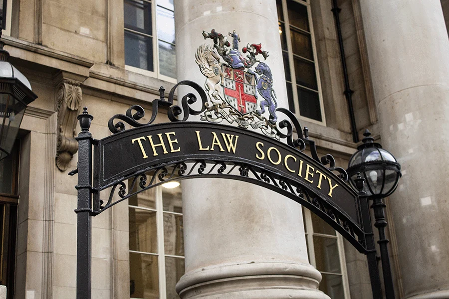 The Law Society sign